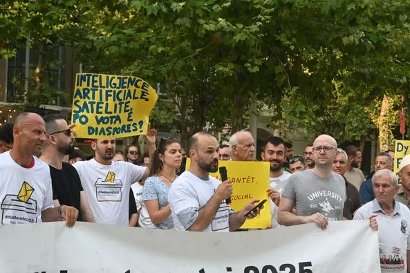 Protestues per te drejten e votes te diaspores