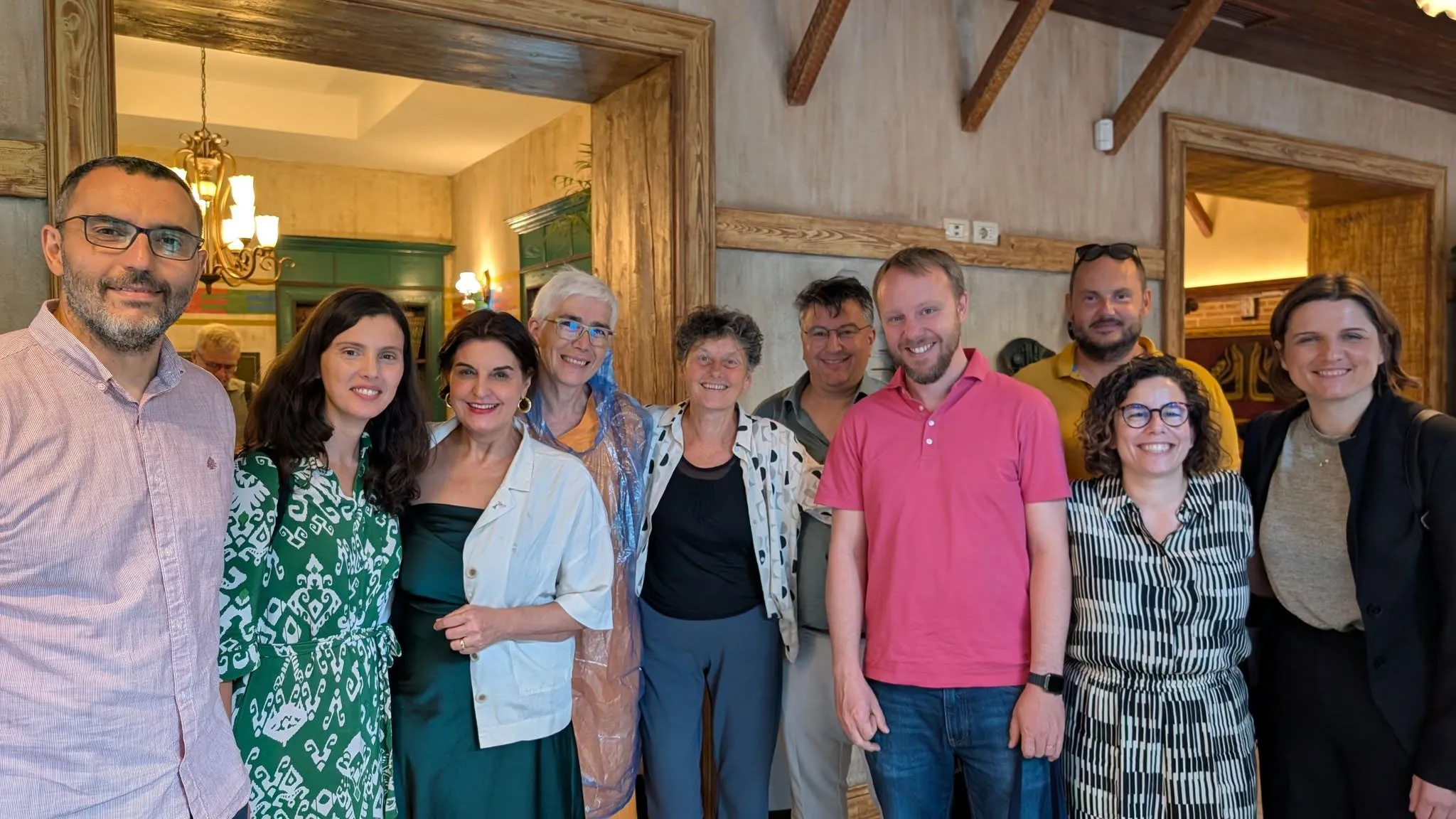 Foto nga takimi me eurodeputetët e Green/EFA
