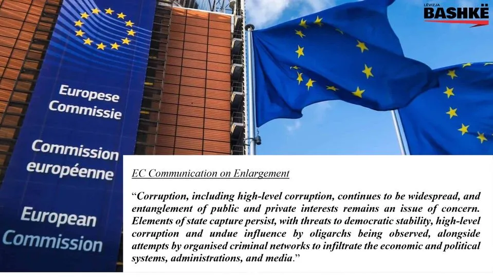 Flamur te bashkimit europian dhe qendrimi i Komisionit Evropian i shprehur edhe me poshte
