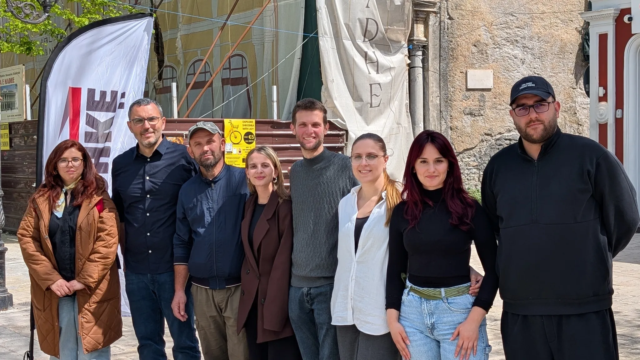 Aktivistët e Lëvizjes BASHKË në Shkodër për prezantimin e Platformës