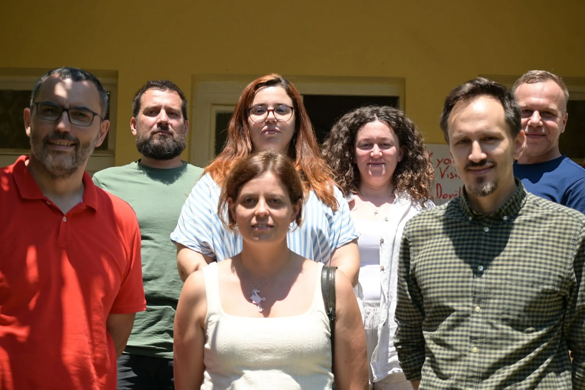 Foto nga takimi me Ilaria Salis në zyrat e Lëvizjes BASHKË